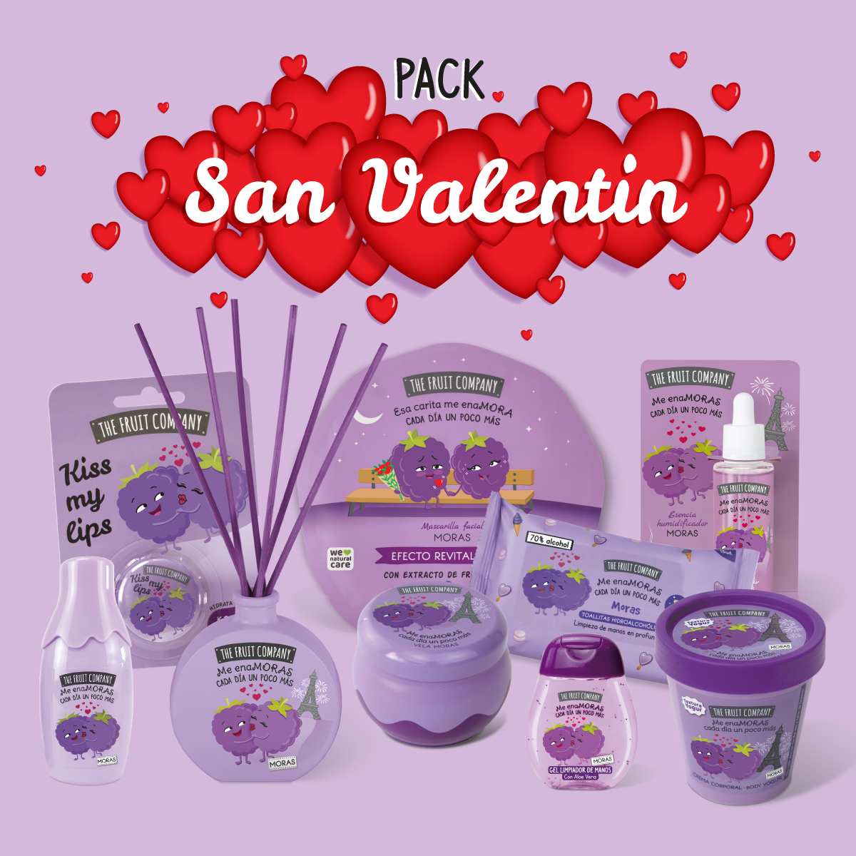 Pack San Valentín The Fruit Company