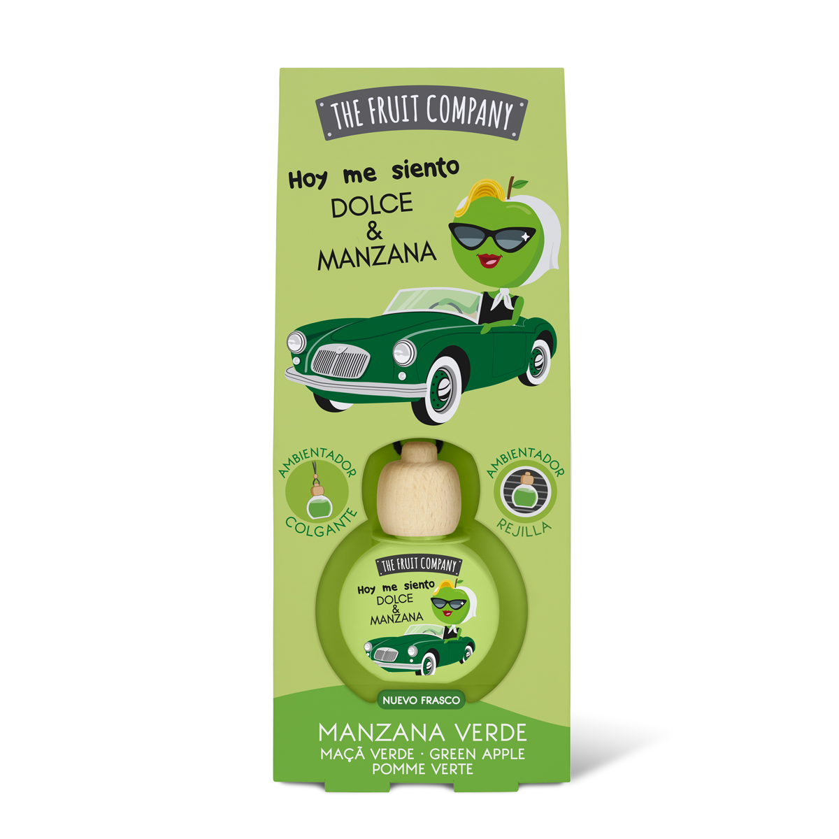 Ambientador Coche Manzana Verde TFC - The Fruit Company
