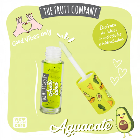 aceite labial aguacate the fruit company