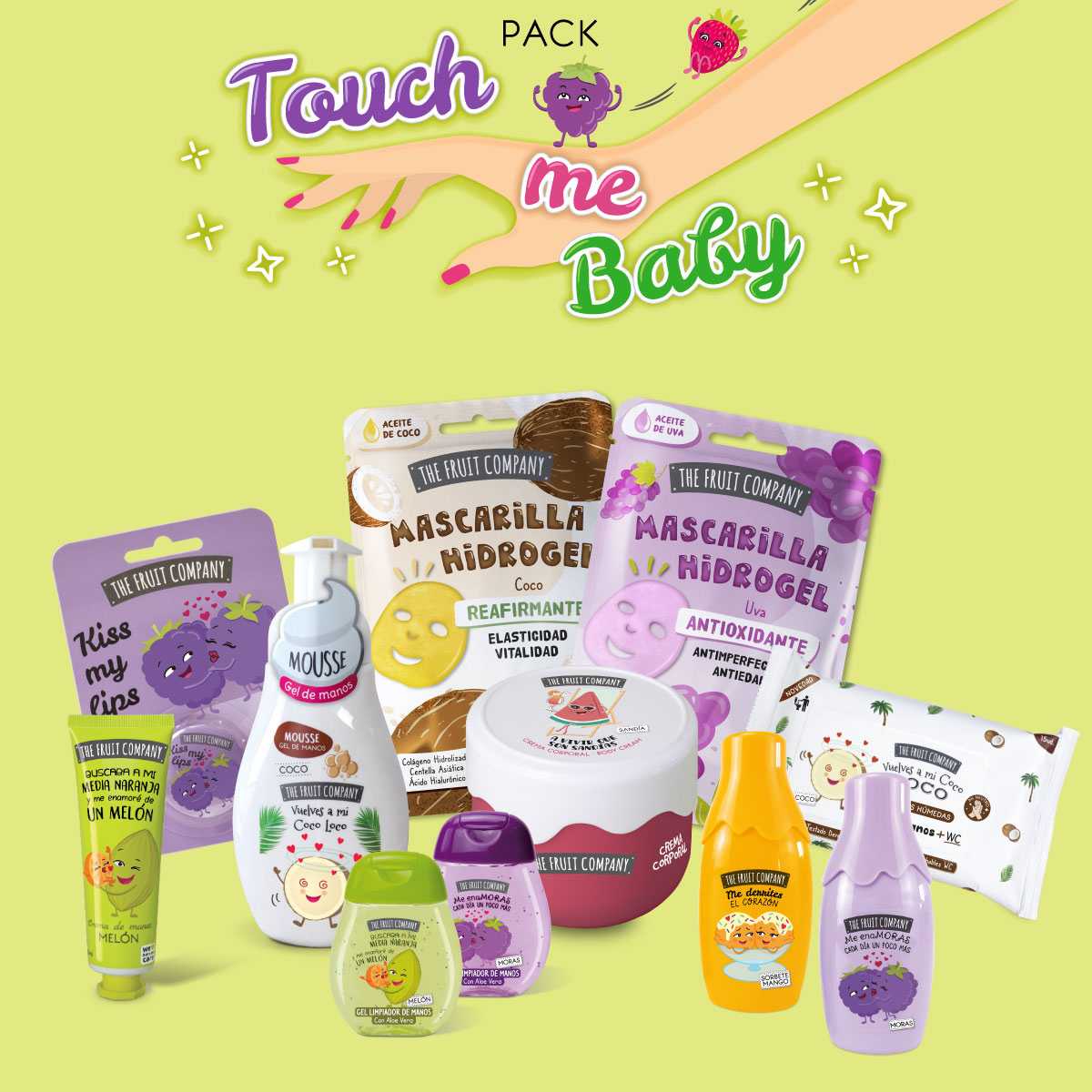 Pack Touch me baby The Fruit Company