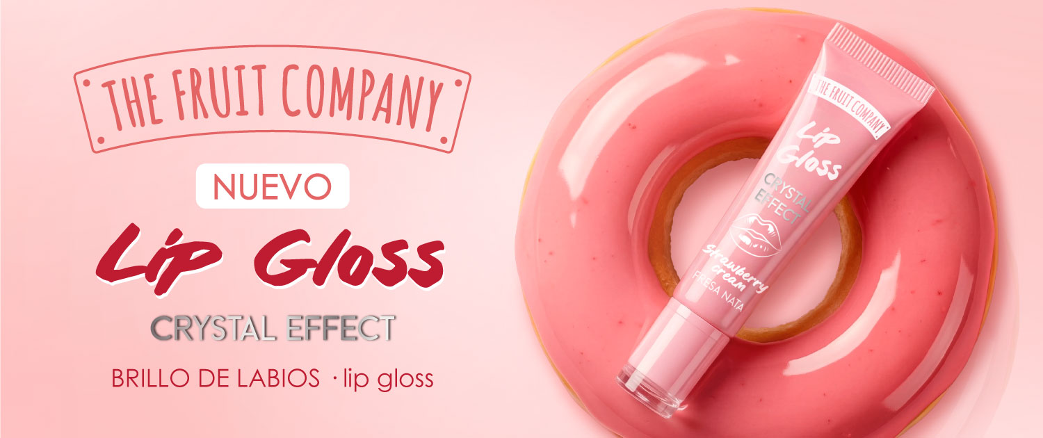The Fruit Company Lip Gloss Crystal Effect