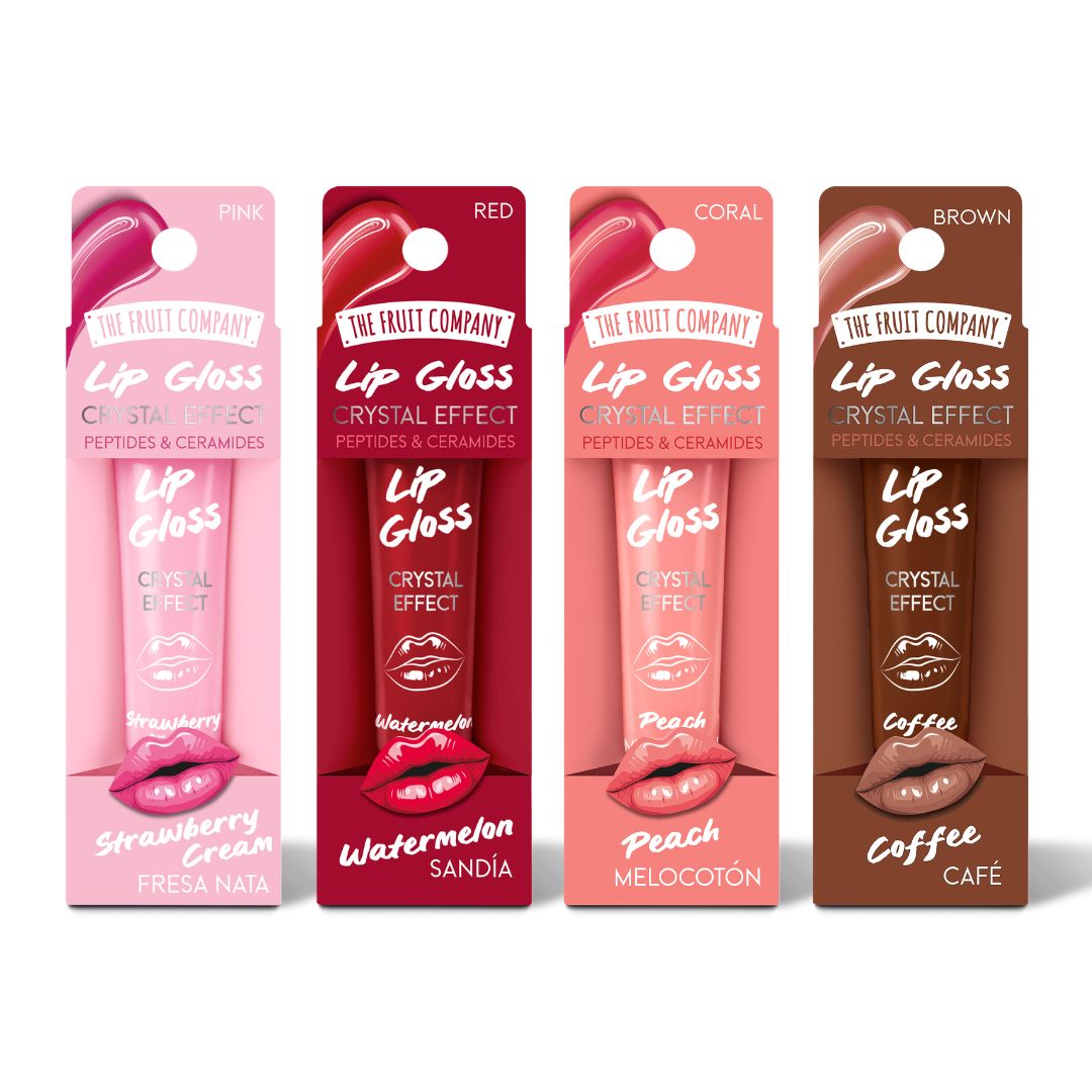 The Fruit Company Lip Gloss Crystal Effect