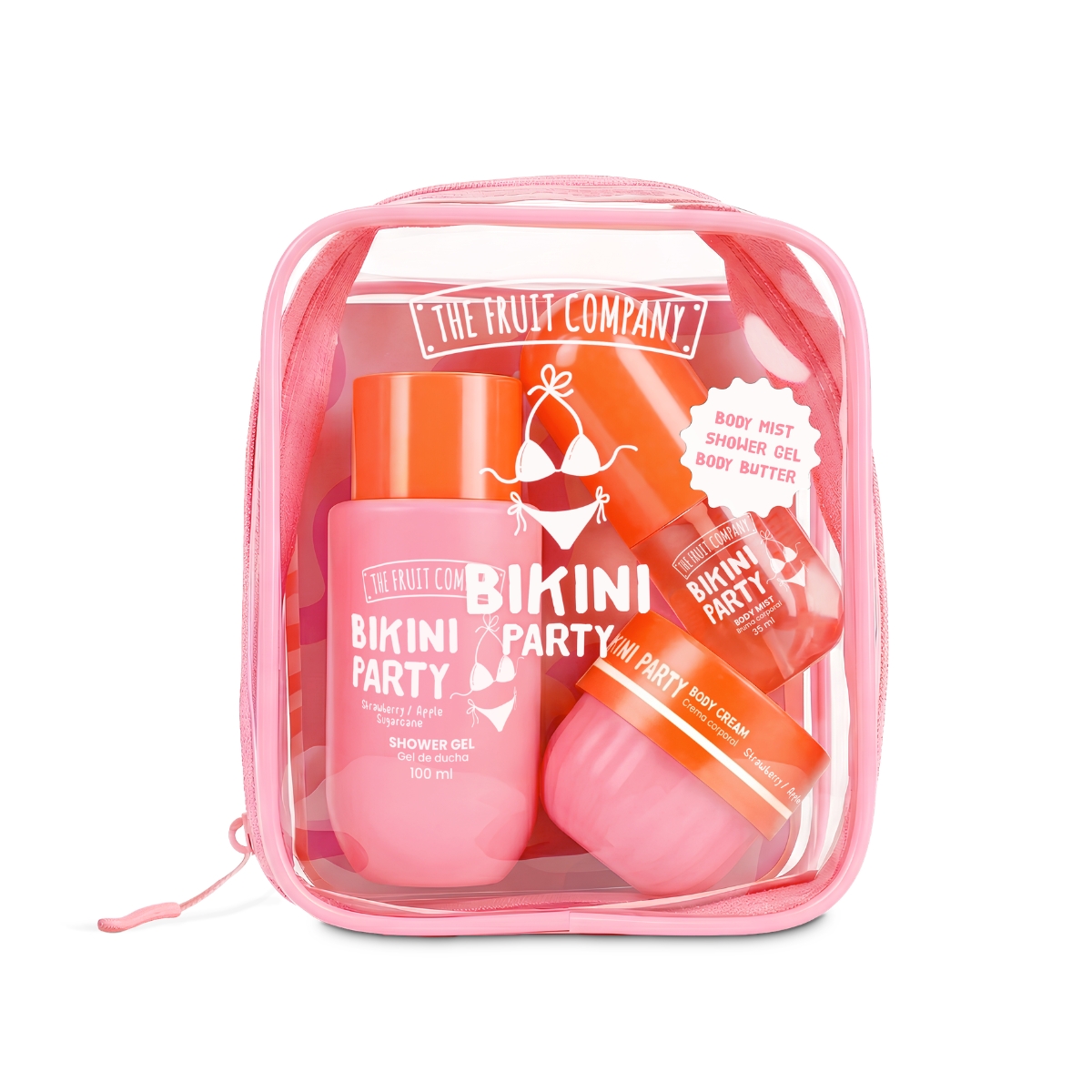 the fruit company travel set bikini party